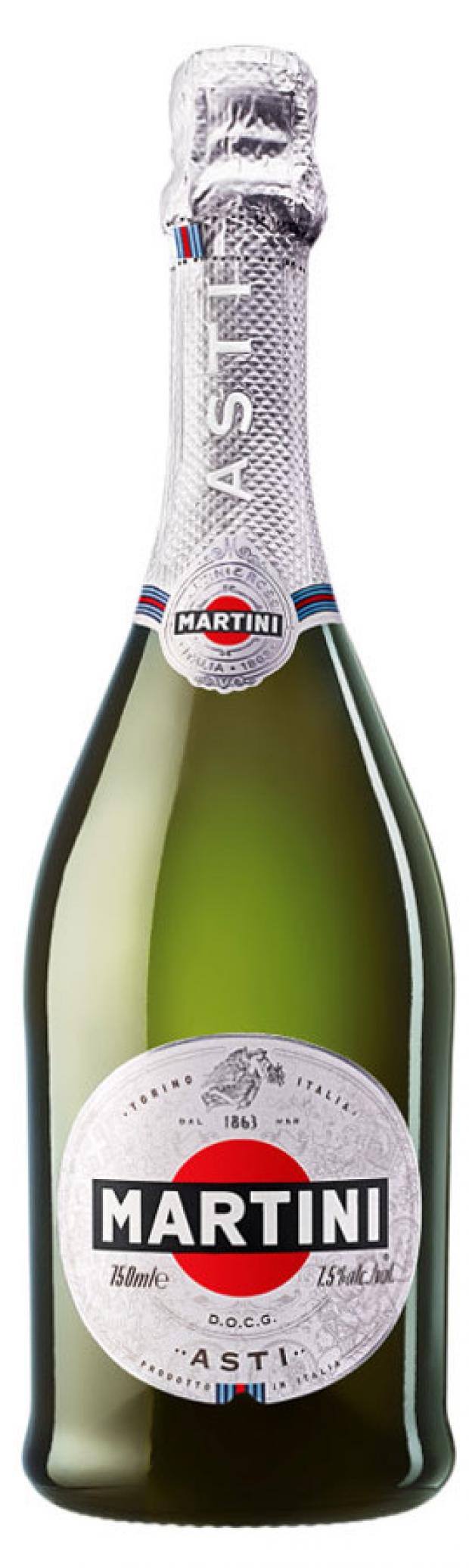 Игристое вино Martini Asti белое сладкое Италия, 0,75 л игристое вино mio angelo красное сладкое безалкогольное италия 0 75 л