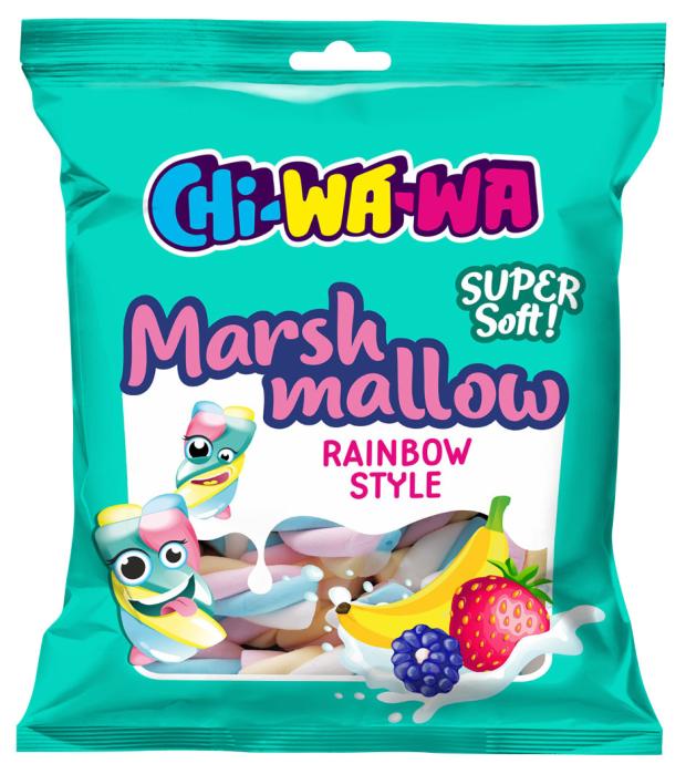 Маршмеллоу CHI-WA-WA косичка мульти, 90 г