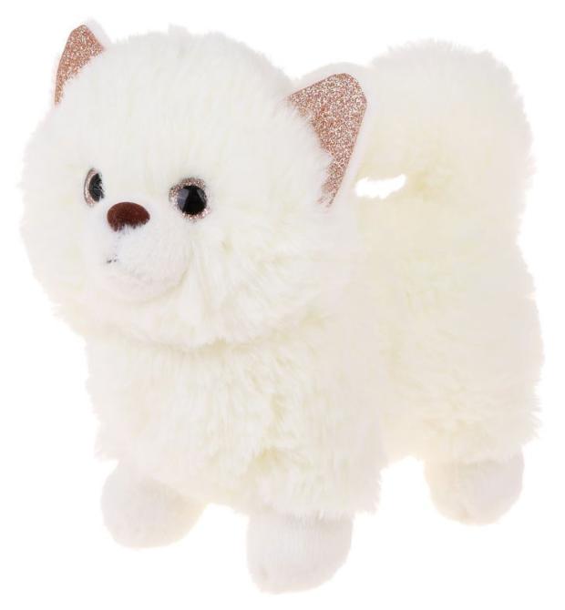Игрушка мягкая Fluffy Family Шпиц белый, 20 см