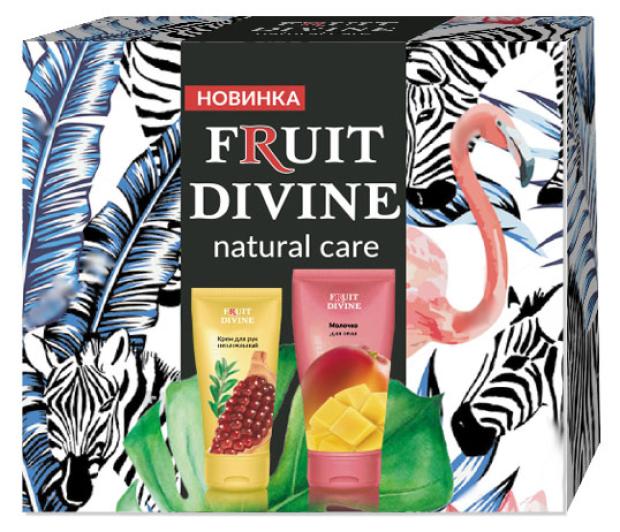 

Набор подарочный Fruit Divine Зебра Крем для рук питательный 75 мл+ Молочко для тела 150 мл