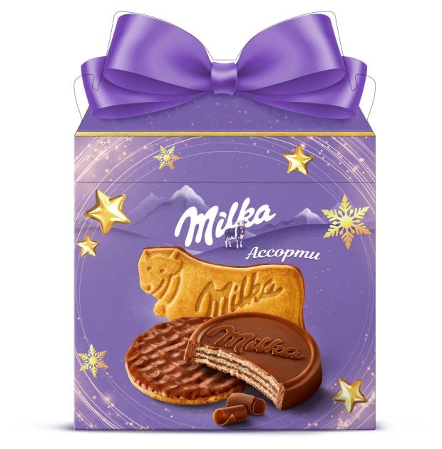 

Набор печенья и вафель Milka, 142 г