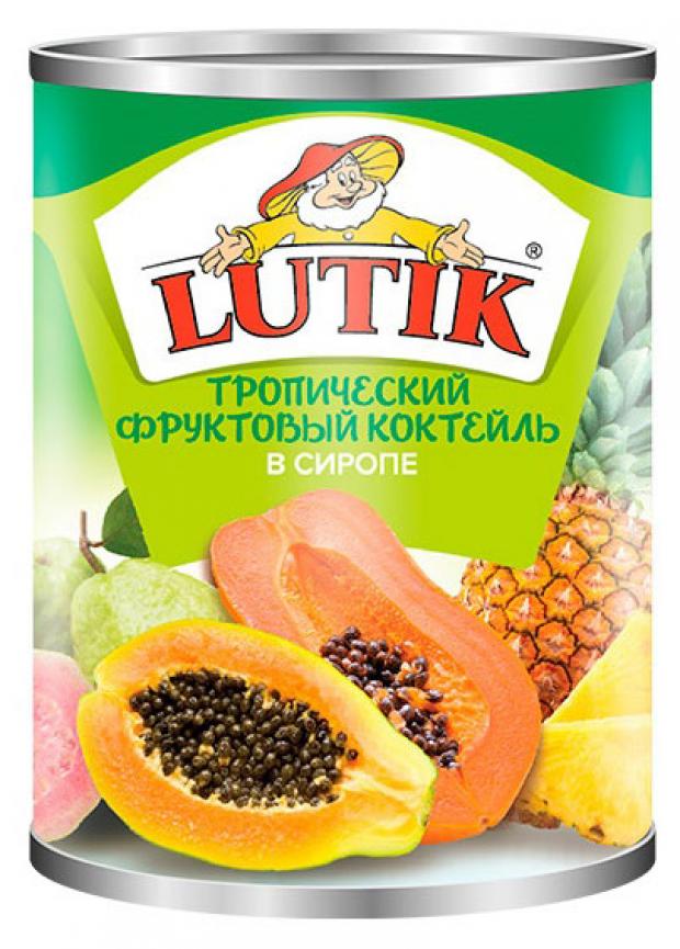 Коктейль фруктовый LUTIK тропический, 580 мл