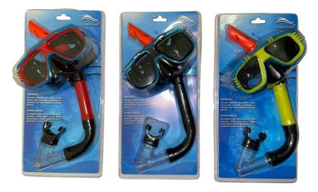 

Набор для плавания Ocean Eyes маска + труба