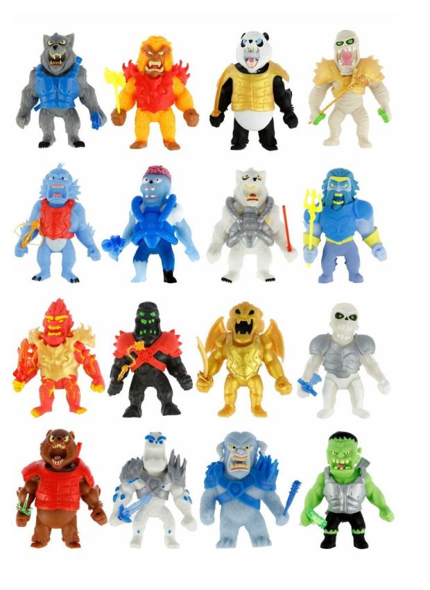 Игрушка-антистресс 1TOY Monster Flex Combat, 15 см
