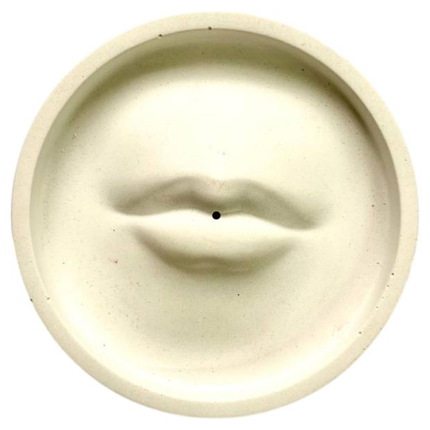 

Подставка гипсовая Candlemint круг Губы, 11 см
