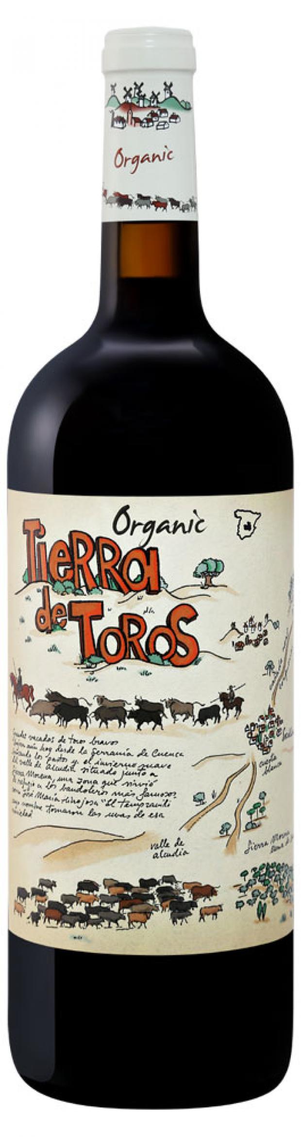 Вино Tierra de Toros Organic красное сухое Испания, 1,5 л
