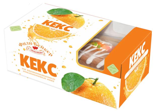 

Кекс Фили-Бейкер с апельсином и шоколадом, 280 г