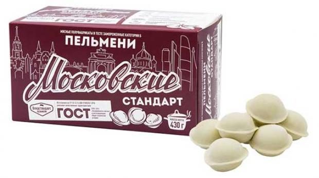 Пельмени Владимирский стандарт Московские стандарт, 430 г Пельмени Владимирский стандарт Московские стандарт, 430 г фото