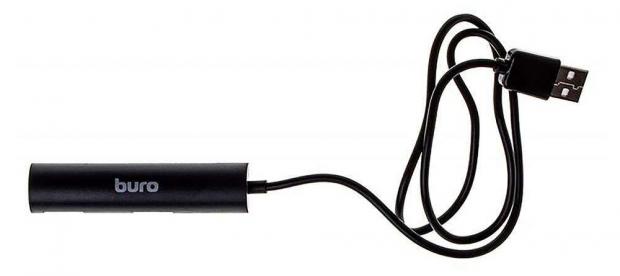 

Разветвитель USB 2,0 Buro BU-HUB4-0,5R-U2,0 4 порта черный