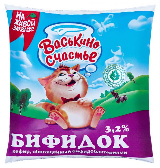 Бифидок Васькино Счастье 3,2% БЗМЖ, 450 г