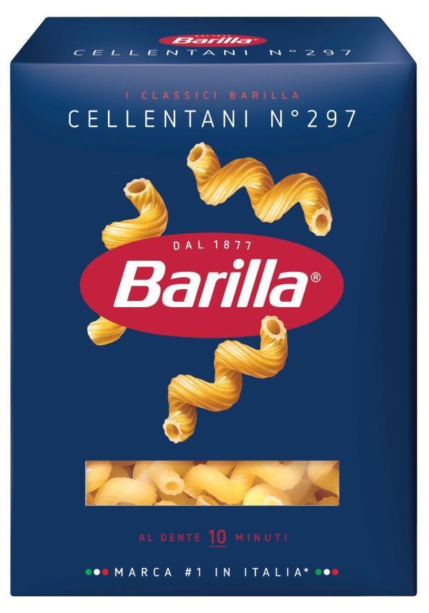 Макаронные изделия Barilla Cellentani n297 из твердых сортов пшеницы 450 г 89₽