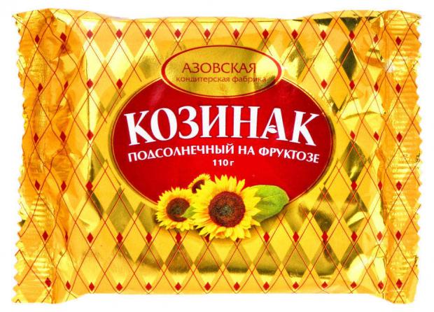 

Козинак подсолнечный «Азовская кондитерская фабрика» на фруктозе, 110 г