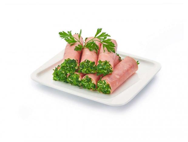 

Рулетики из ветчины Mr.Food с сырной начинкой, вес