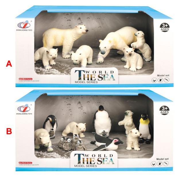 

Набор игровой Zhongjieming Toys Арктические животные