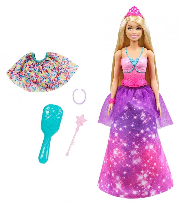 

Кукла Barbie Дримтопия 2-в-1 Принцесса GTF92