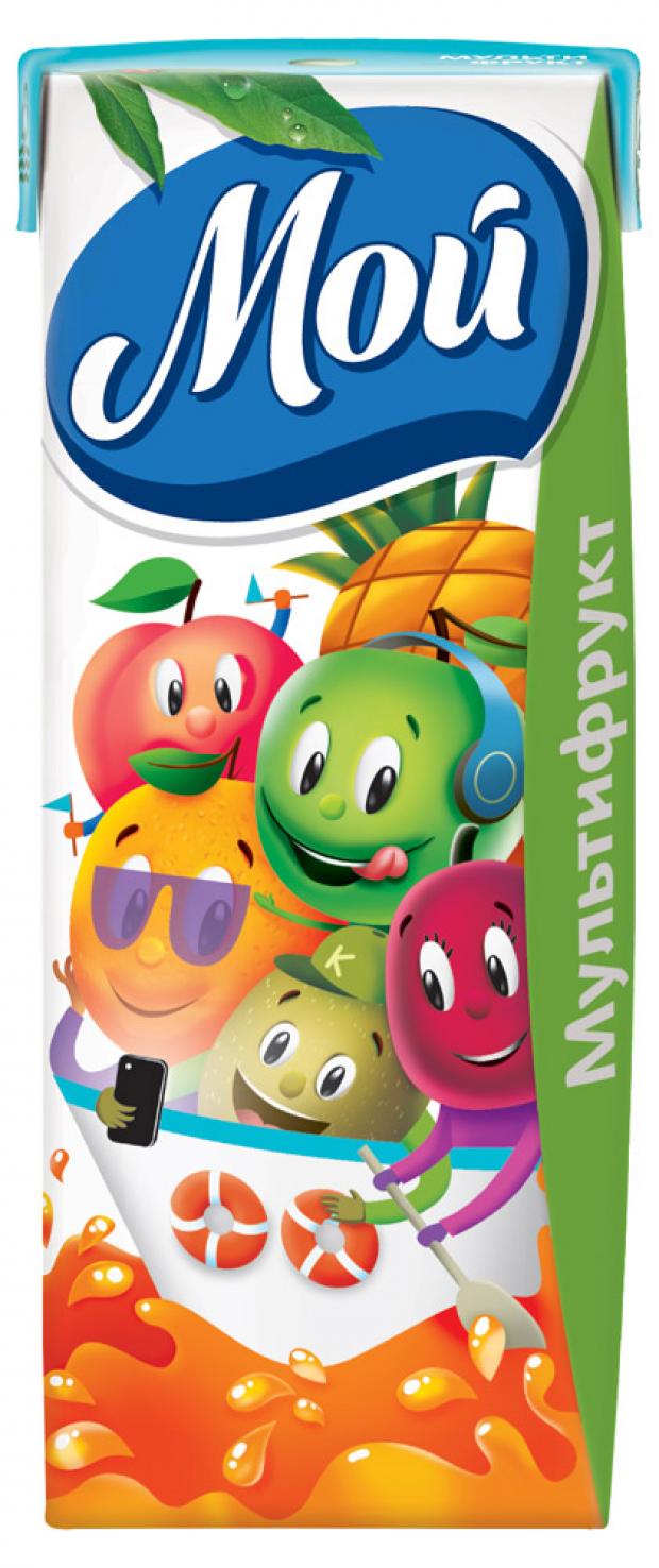 Нектар Мой мультифруктовый 200 мл 25₽