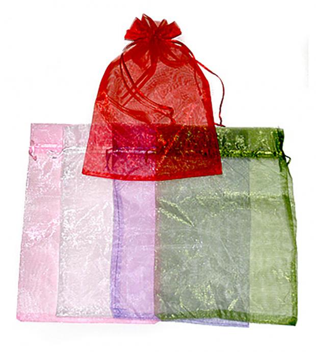 Мешочек Grand Gift шифоновый 20х30 см, в ассортименте