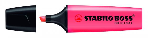 

Текстовыделитель Stabilo Boss Original красный