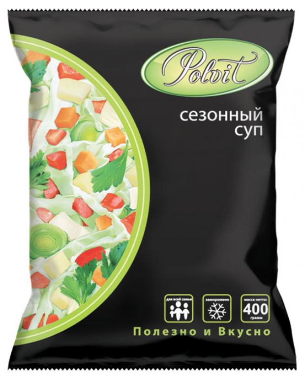 Смесь овощная Polvit Сезонный суп замороженная, 400 г