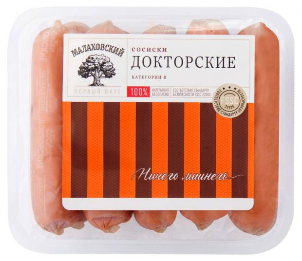 

Сосиски Малаховский мясокомбинат Докторские, 530 г