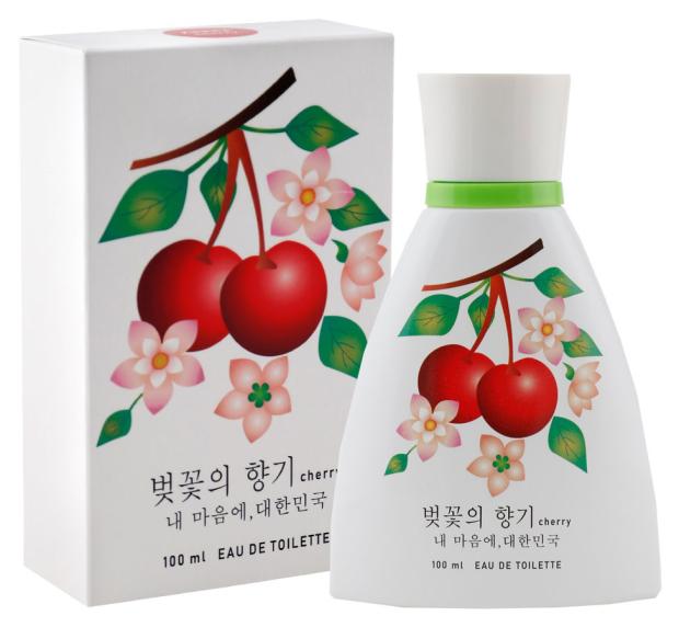 Туалетная вода женская Delta Parfum Korea Cherry, 100 мл delta parfum men platinum water туалетная вода 100 мл