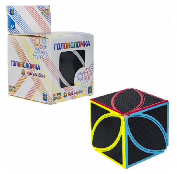 Головоломка 1TOY Куб карбон