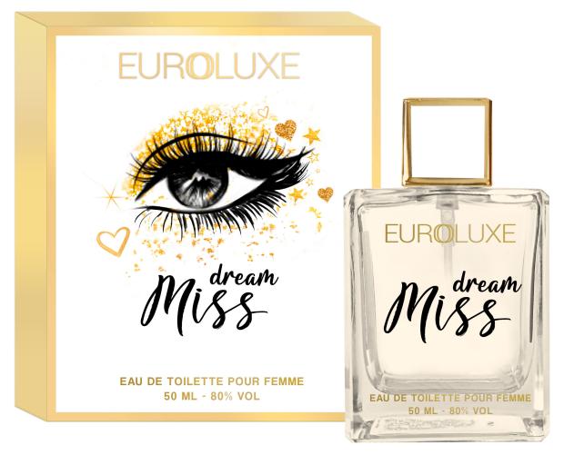 Туалетная вода женская EUROLUXE Miss Dream, 50 мл