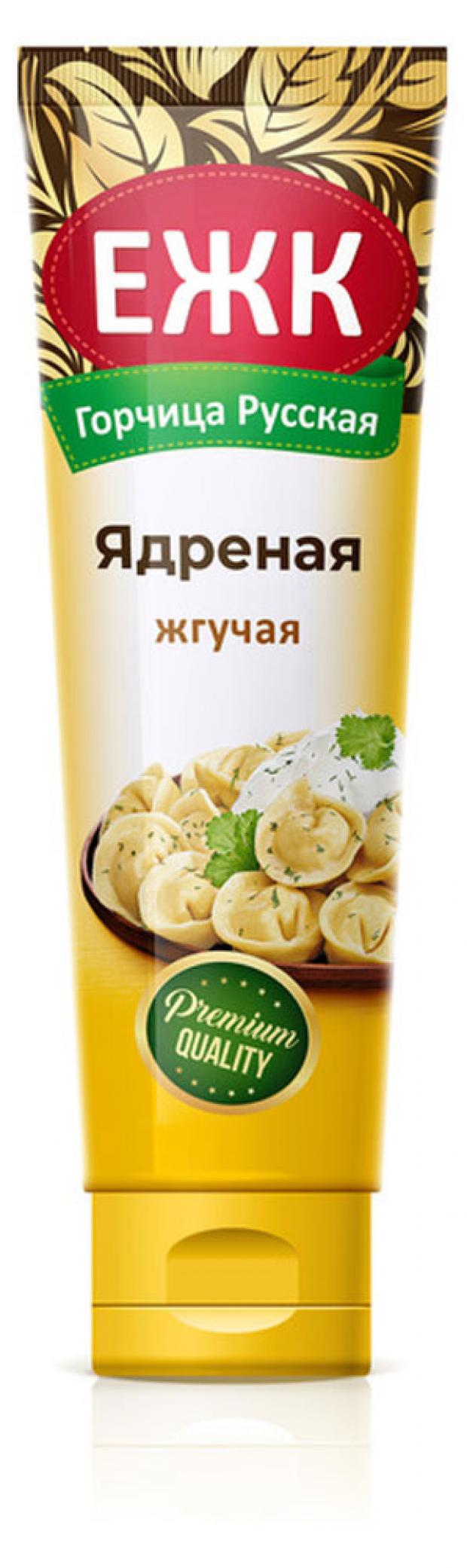 Горчица ЕЖК ядреная жгучая, 100 г