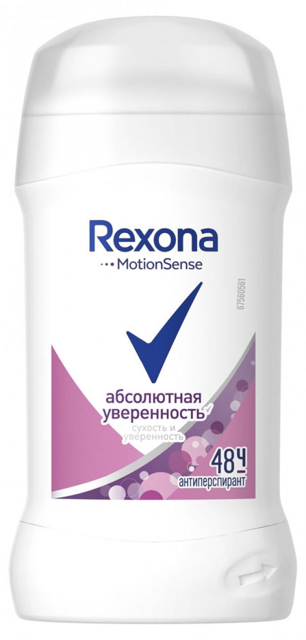 Антиперспирант-дезодорант стик Rexona Абсолютная уверенность, 40 мл