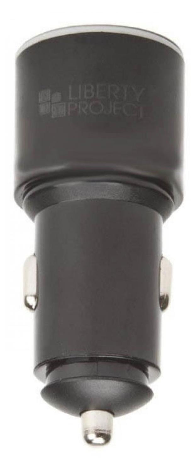 

Автомобильное зарядное устройство TFN 2xUSB QC 3.0 + 2.4 А черное