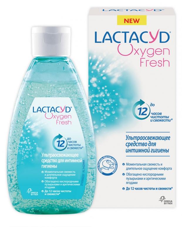 Средство для интимной гигиены Lactacyd Oxygen Fresh, 200 мл лактацид кислородная свежесть средство д интимной гигиены 200мл