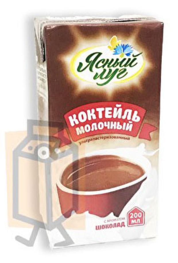 

Коктейль молочный Шоколад Ясный луг 3.2% 0,2 л