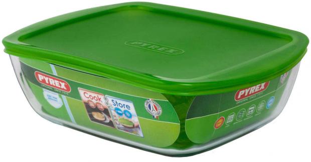 форма для запекания pyrex cook freez 241p000 19x14x4см 0 8л Форма для запекания с крышкой Pyrex Cook&Store, 28х20 см