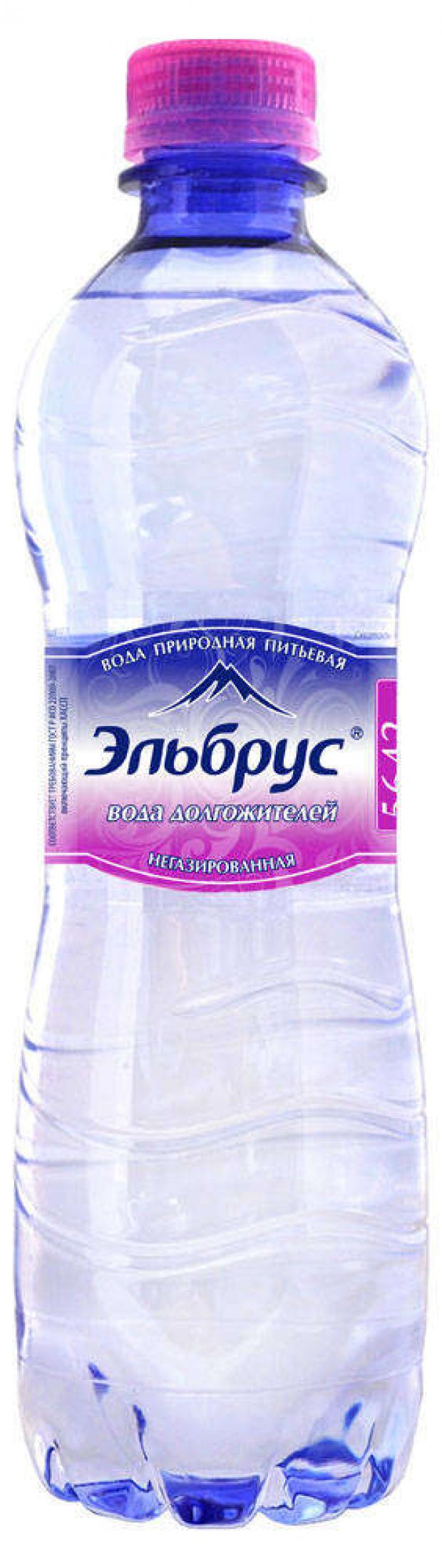 

Вода минеральная Эльбрус без газа, 500 мл