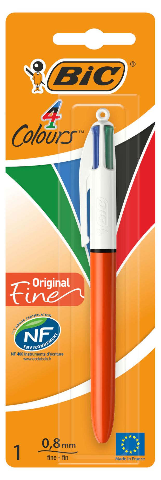 

Ручка шариковая BIC 4 Colours Fine четыре цвета