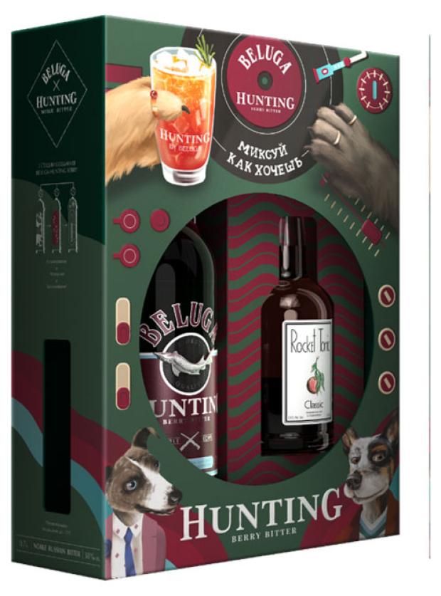 

Ликер BELUGA Hanting Berry Россия, 0,7 л + Rocket Tonic