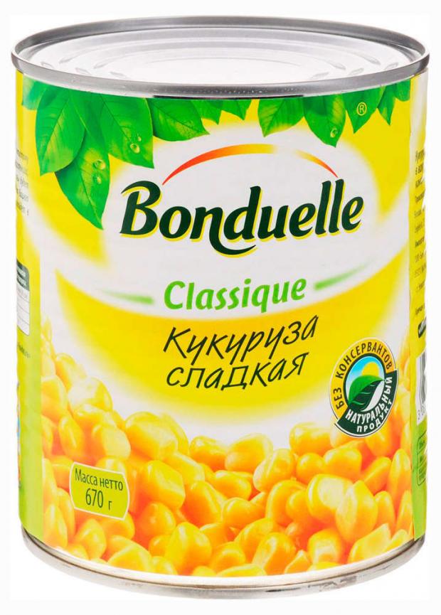 

Кукуруза Bonduelle сладкая, 670 г