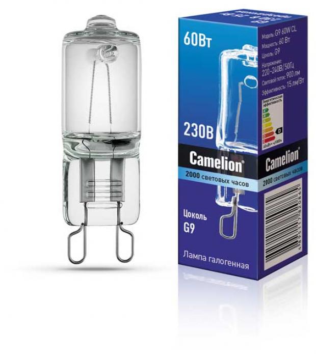 

Лампа галогенная Camelion G9 60W CL