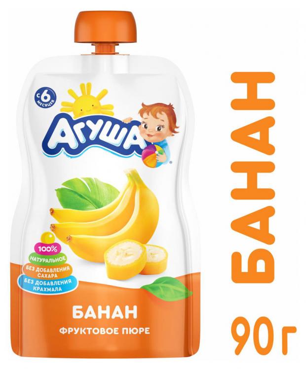 

Пюре «Агуша» Банан с 6 мес., 90 г