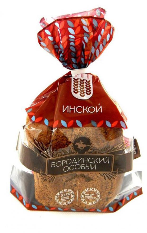 Хлеб Инской Бородинский особый в нарезке, 400 г