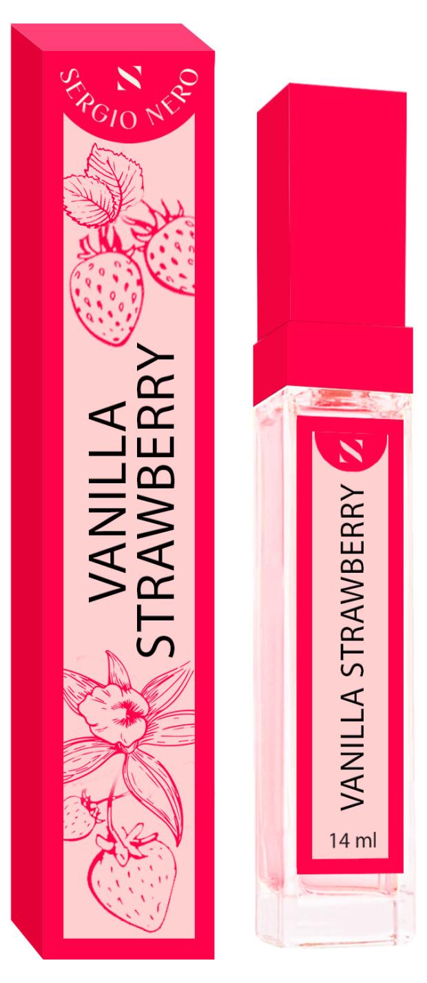 цена Духи женские Sergio Nero Vanilla Strawberry, 15 мл