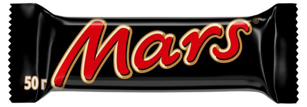 Шоколадный батончик Mars, 50 г