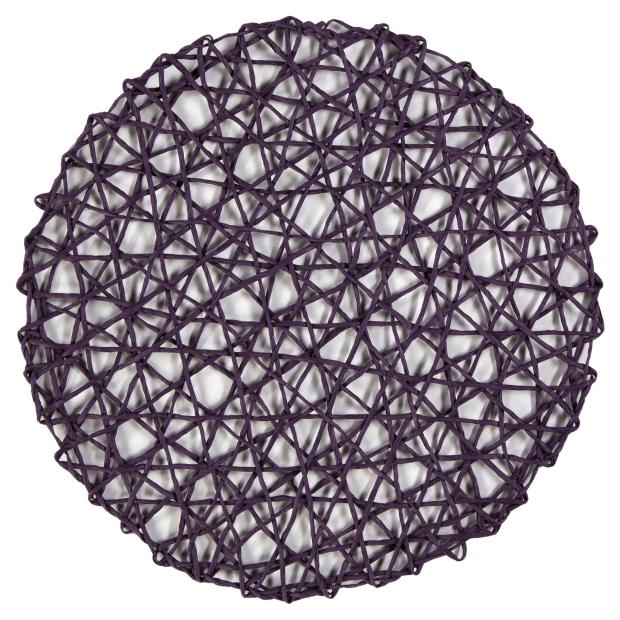 

Подставка круглая Remiling Household Солнце фиолетовая, D 38 см