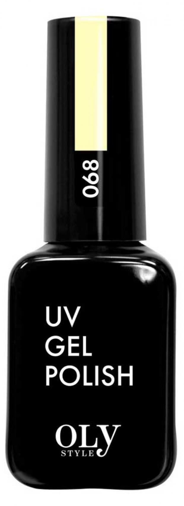 

Гель-лак UV Olystyle OLS-GL 068 желтая пастель тон 068, 10 мл
