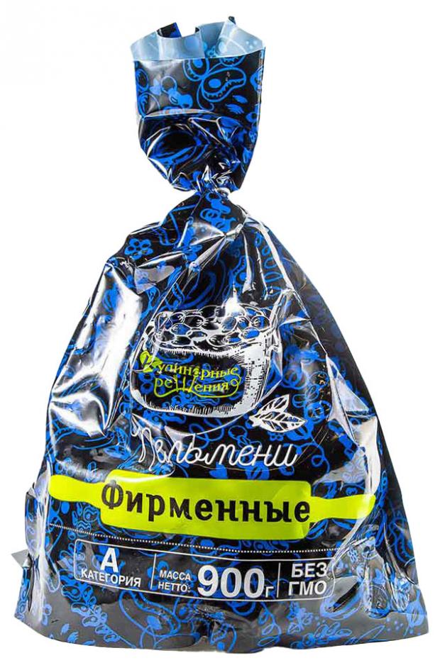 Пельмени Кулинарные решения Фирменные, 900 г