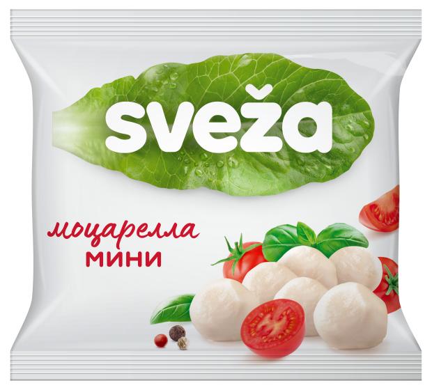 Сыр рассольный Моцарелла мини Sveza 45 БЗМЖ 100 г 89₽