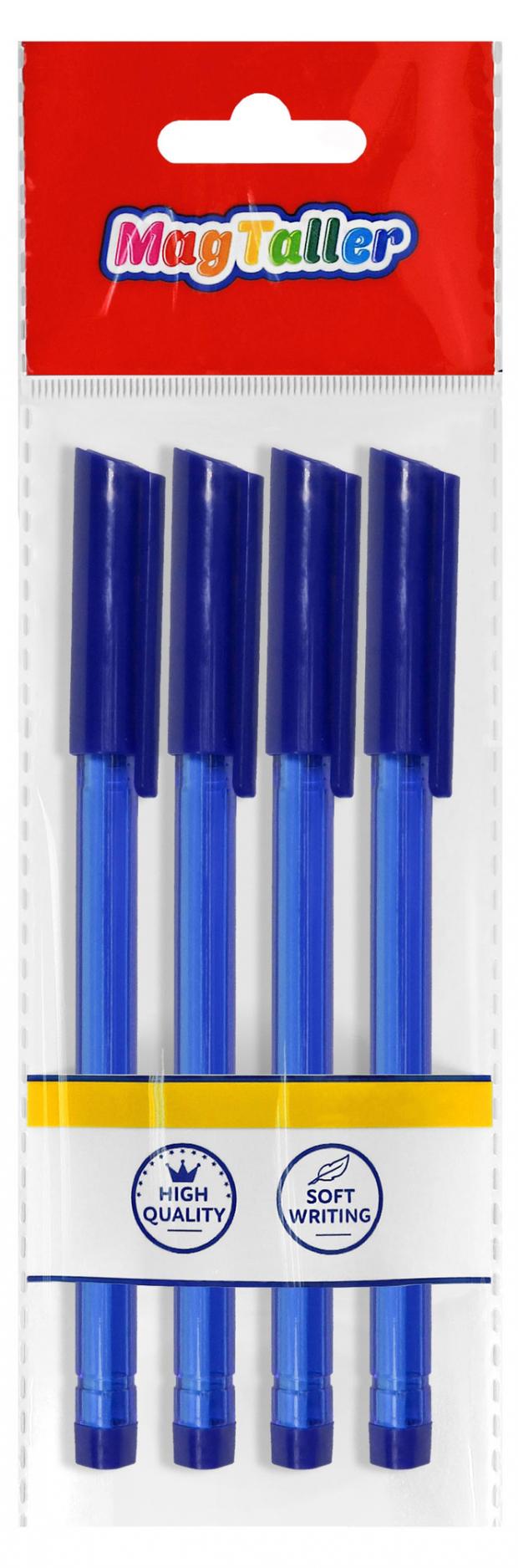 

Набор ручек Mag Taller SPECIAL синие, 4 шт
