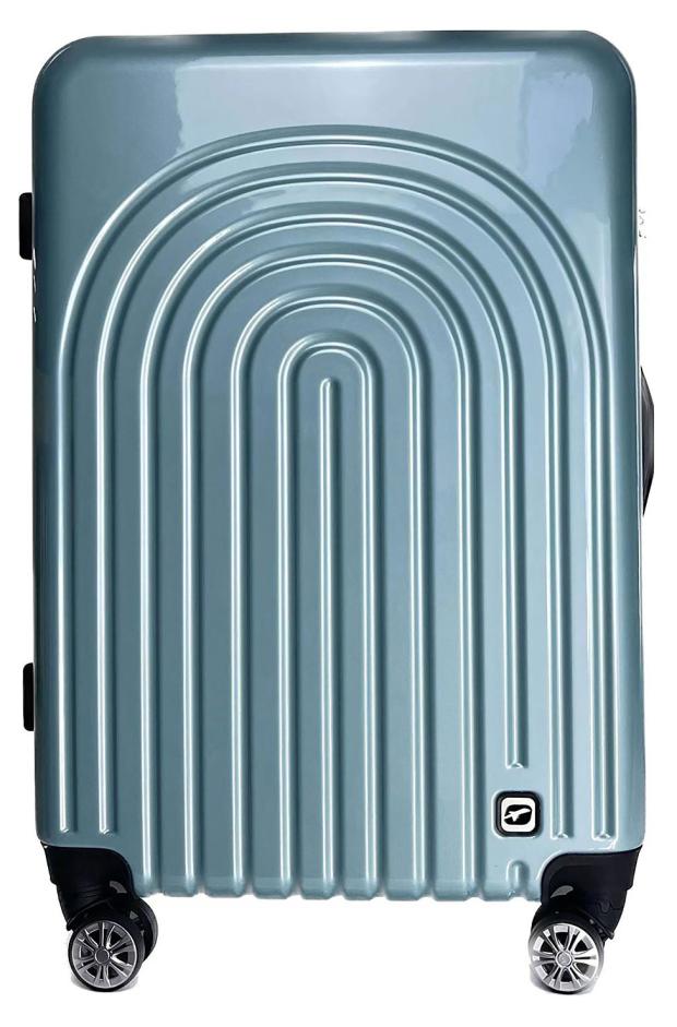 

Чемодан Airport жесткий 8 колес синий, размер L