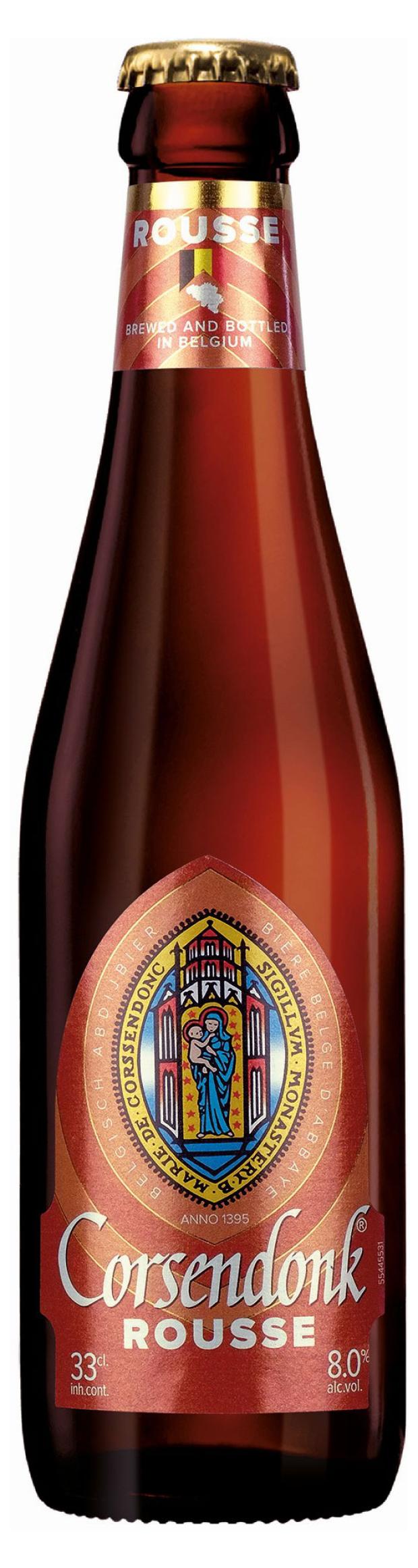 Пиво Corsendonk Rousse светлое фильтрованное 8,0%, 330 мл