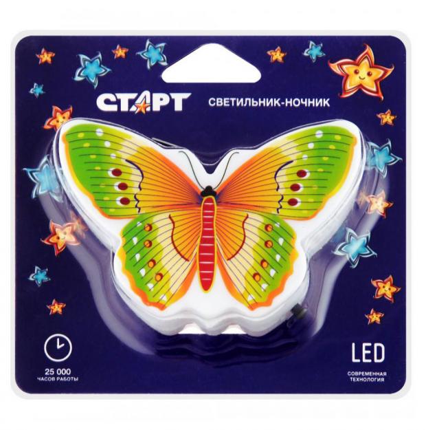 Ночник Старт NL 3LED Бабочка
